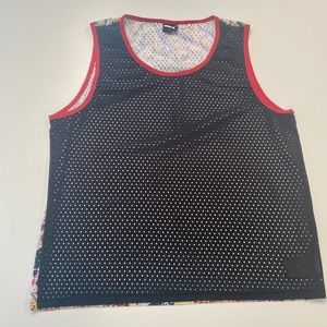 PUMA vintage graphic mesh tank top | Size Medium